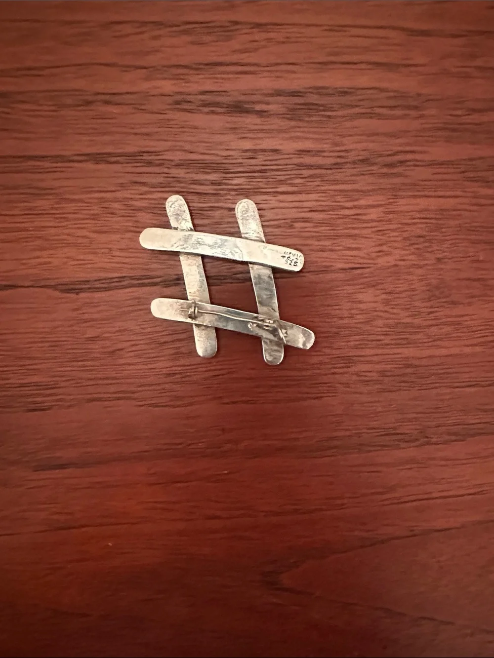 Vintage 80’s sterling pin